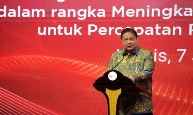 Menko Airlangga Apresiasi Kinerja Pelaku Industri di Sektor Jasa Keuangan