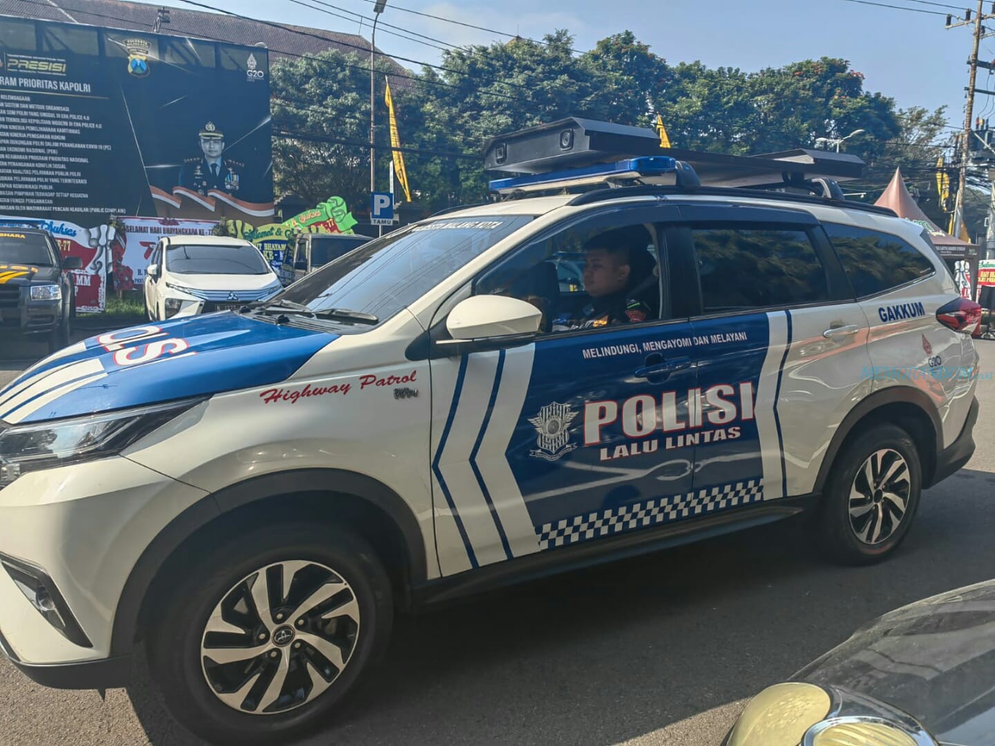 Dua Mobil Incar Polresta Malang Kota Sasar Pelanggar Operasi Patuh Semeru