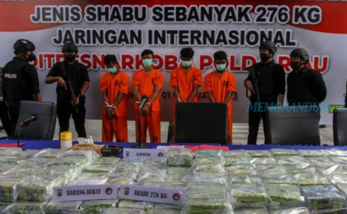 Pengendali 441 Kg Sabu yang Jadi Buronan Polda Riau Ditangkap di Malaysia