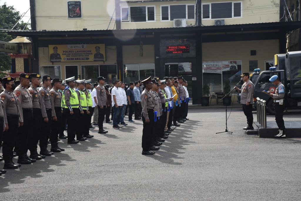 Jelang Operasi Ketupat, Polres Lamongan Waspadai Mobilitas Warga