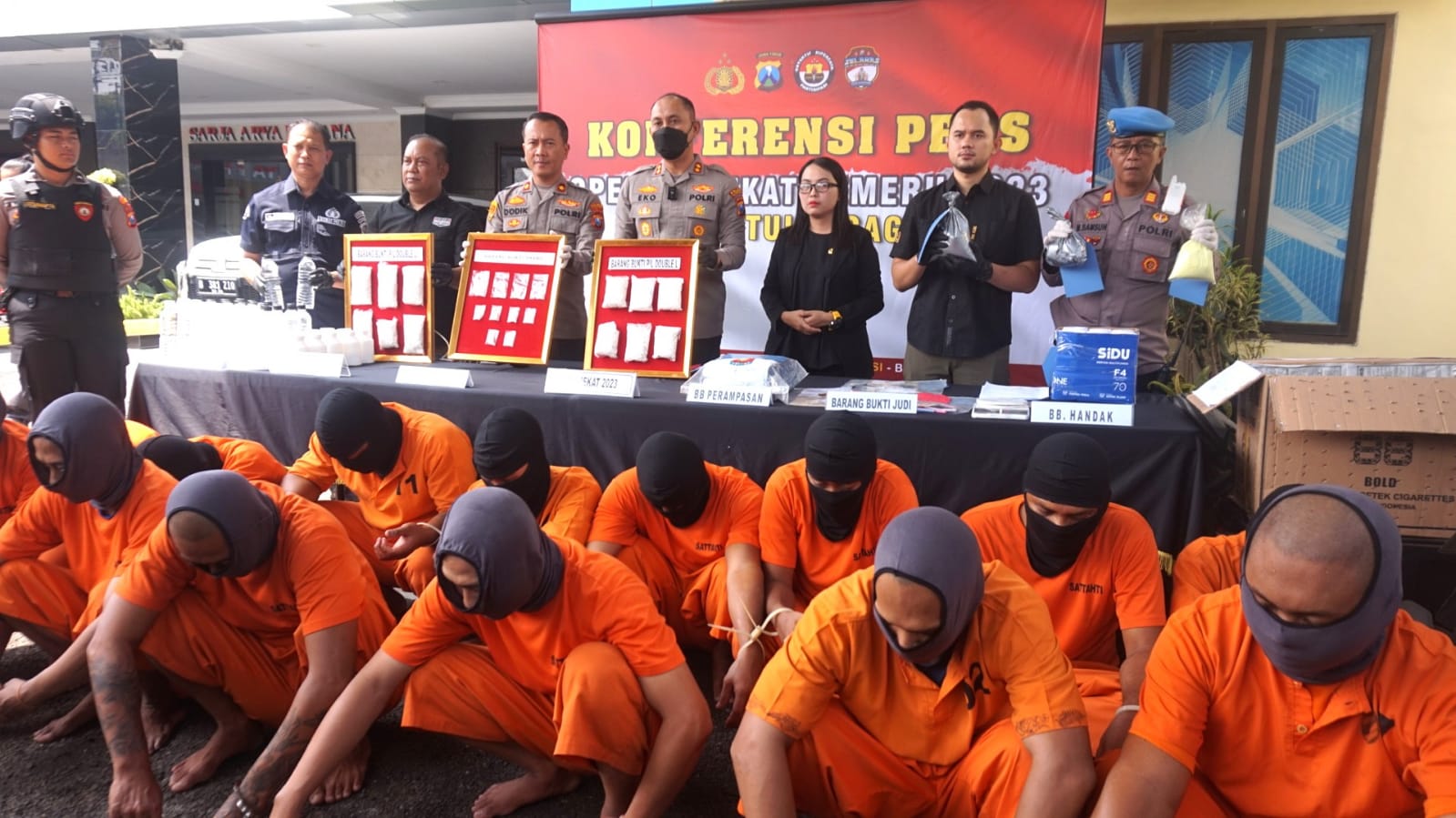 Operasi Pekat, Polres Tulungagung Tindak Ratusan Kasus Mabuk-Mabukan