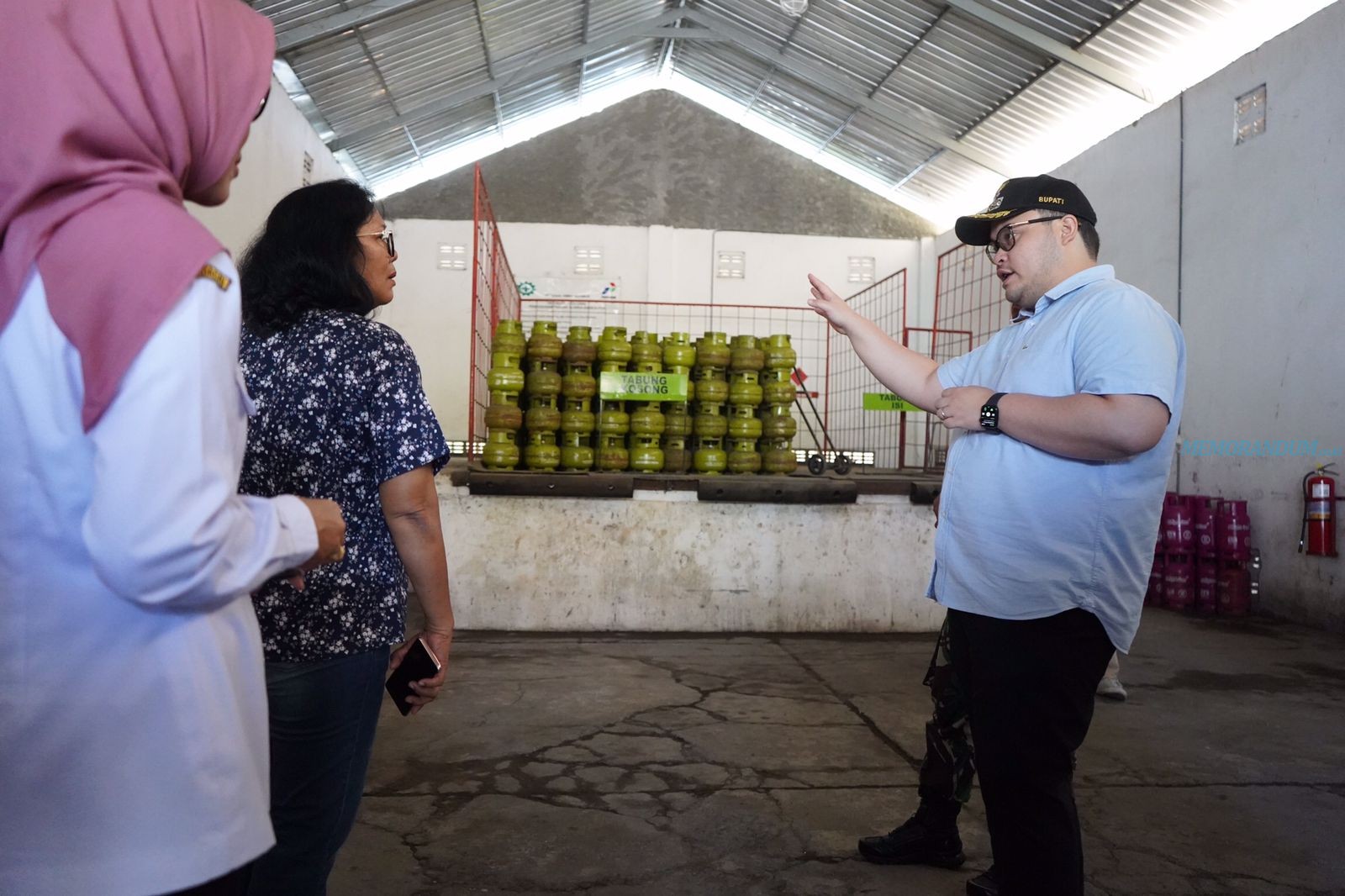 Datangi Agen dan Pangkalan, Bupati Kediri Larang Peternak Gunakan LPG Melon
