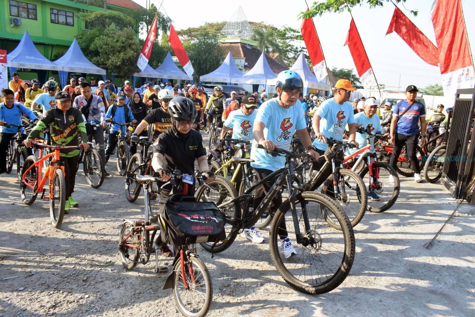 Gandeng B2W, Lamongan Kampanyekan Bersepeda ke Sekolah