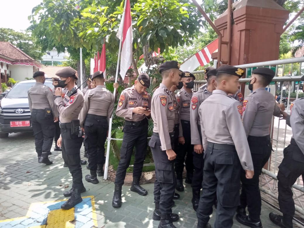 343 Personel Polri Amankan Sidang MSAT