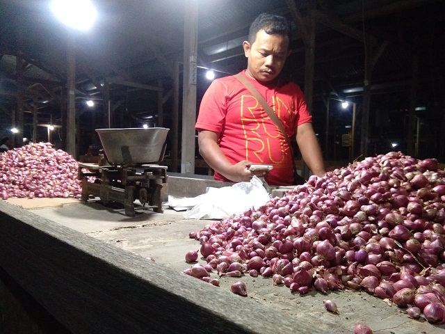 Eks RTM Koblen Tampung Pedagang Sayur