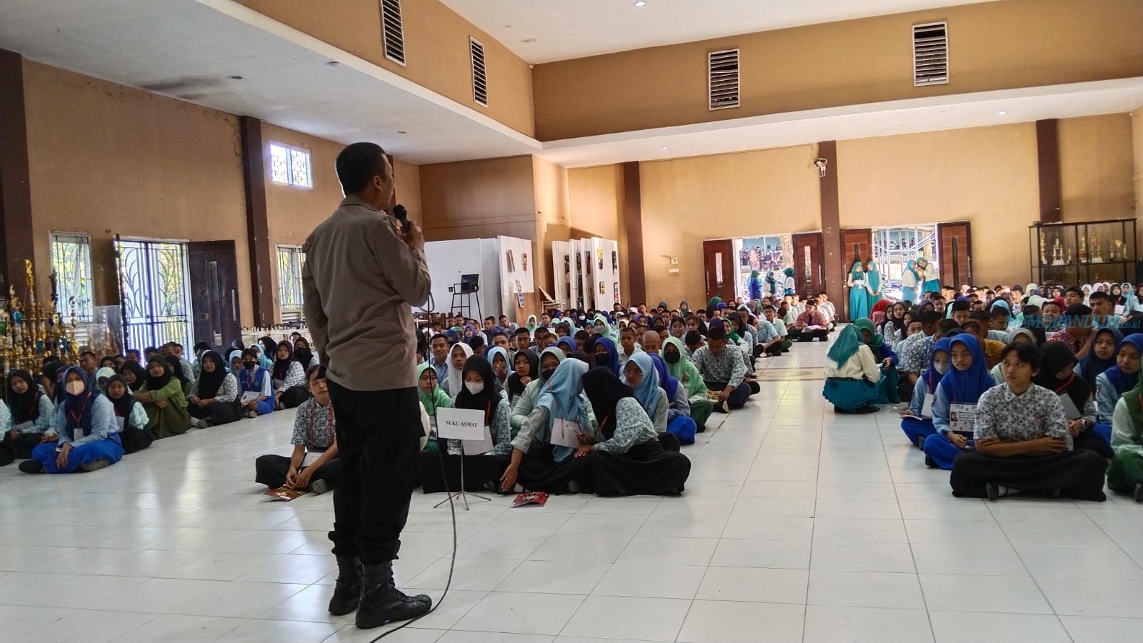 Polres Tulungagung Laksanakan Police Goes to School di Masa MPLS