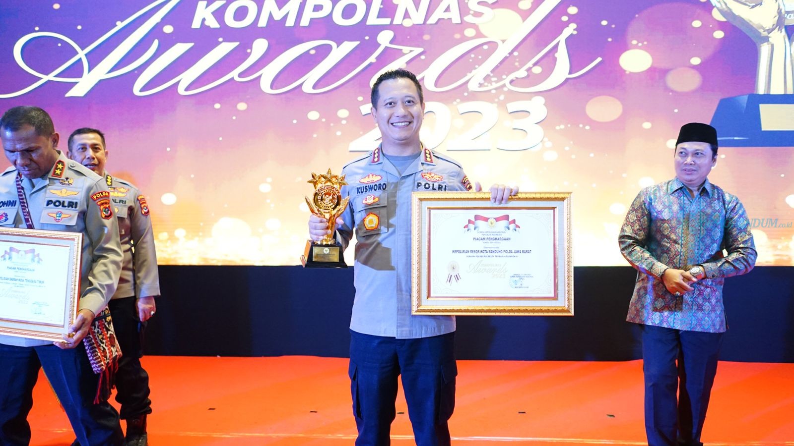 Kompolnas Award 2023, Polresta Bandung Raih Penghargaan Terbaik 1