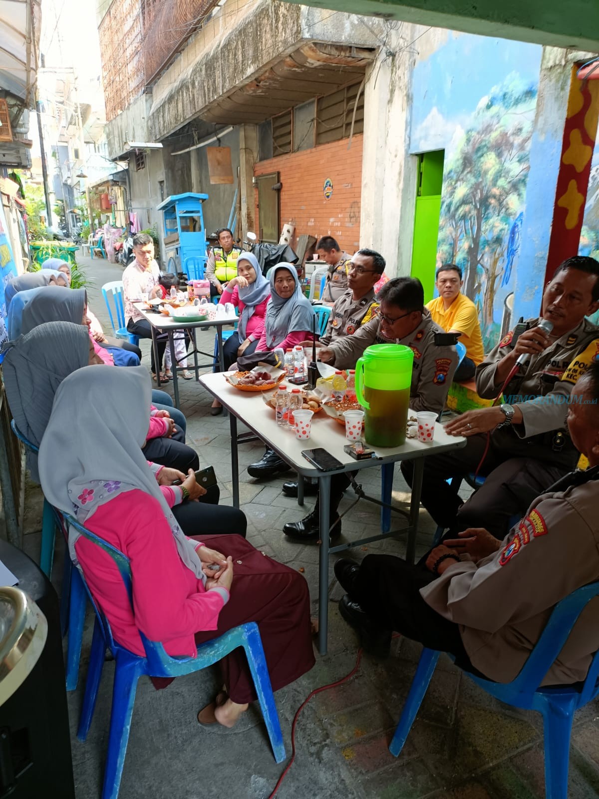 Polsek Bubutan Tanam Pohon Guna Penghijauan