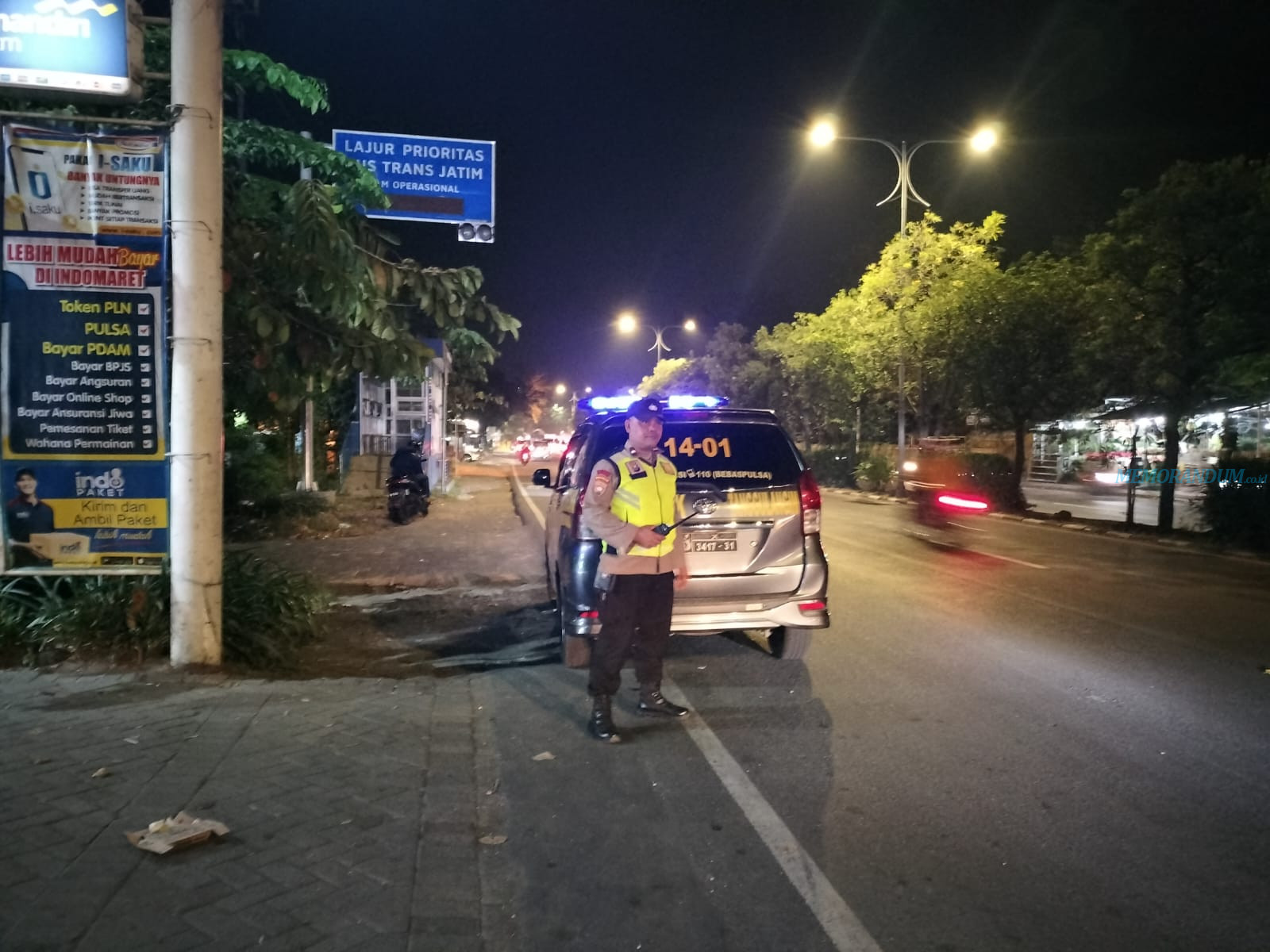 Patroli Blue Light Efektif Cegah Kejahatan Jalanan