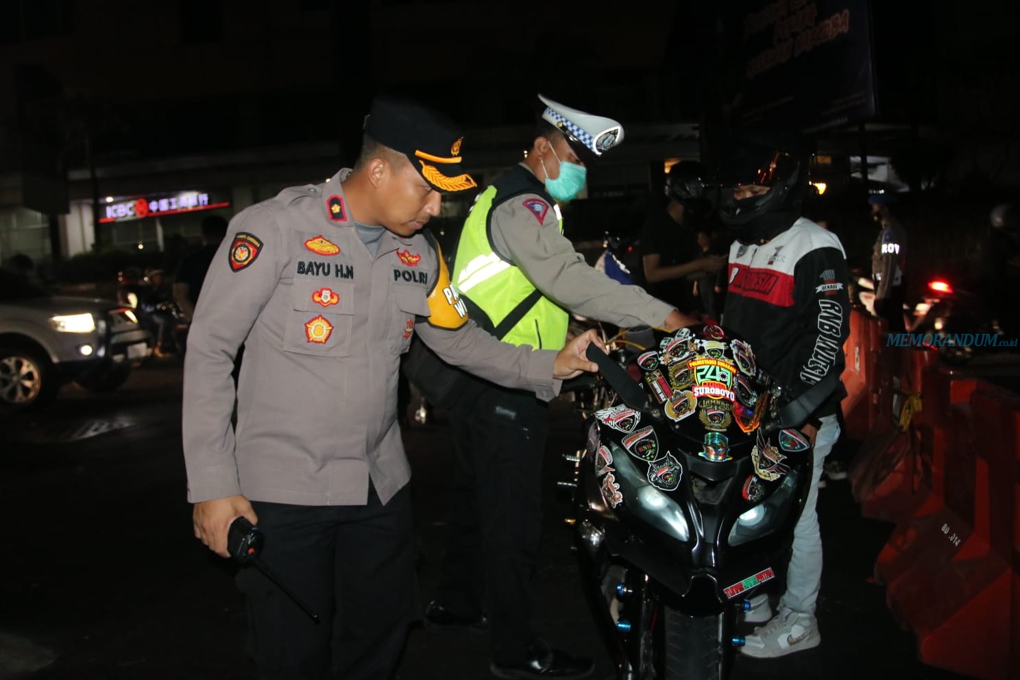 Patroli Gabungan Polsek Rayon 5 Bersama Tiga Pilar Sita 25 Kendaraan