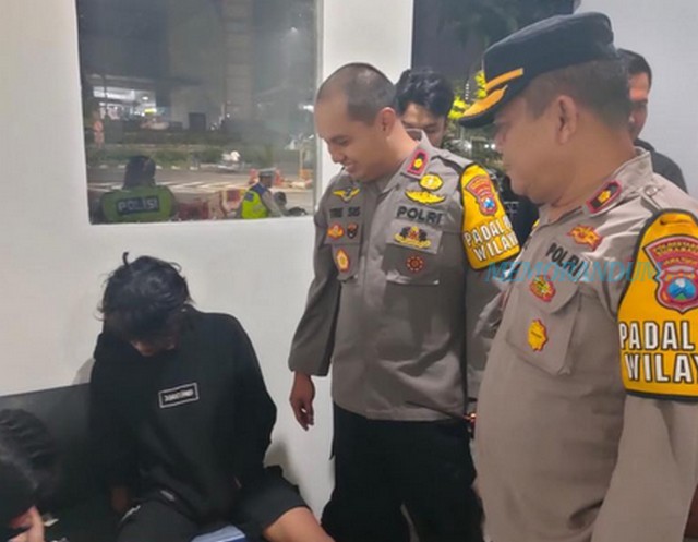 Gelar Razia Batas Kota, Polsek Gayungan Amankan 75 Ranmor dan Ratusan Pil Dobel L