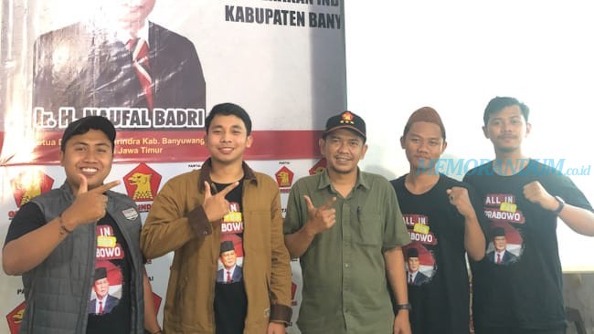 Relawan Prabowo Muda Jatim Siap Deklarasi Besar-Besaran