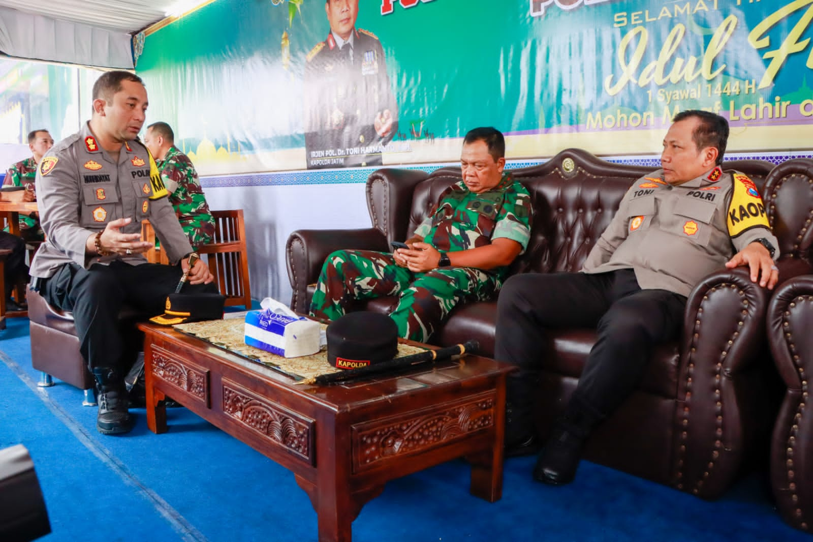 Jumat Curhat, Kapolres Jombang Kunjungi SMAN 2