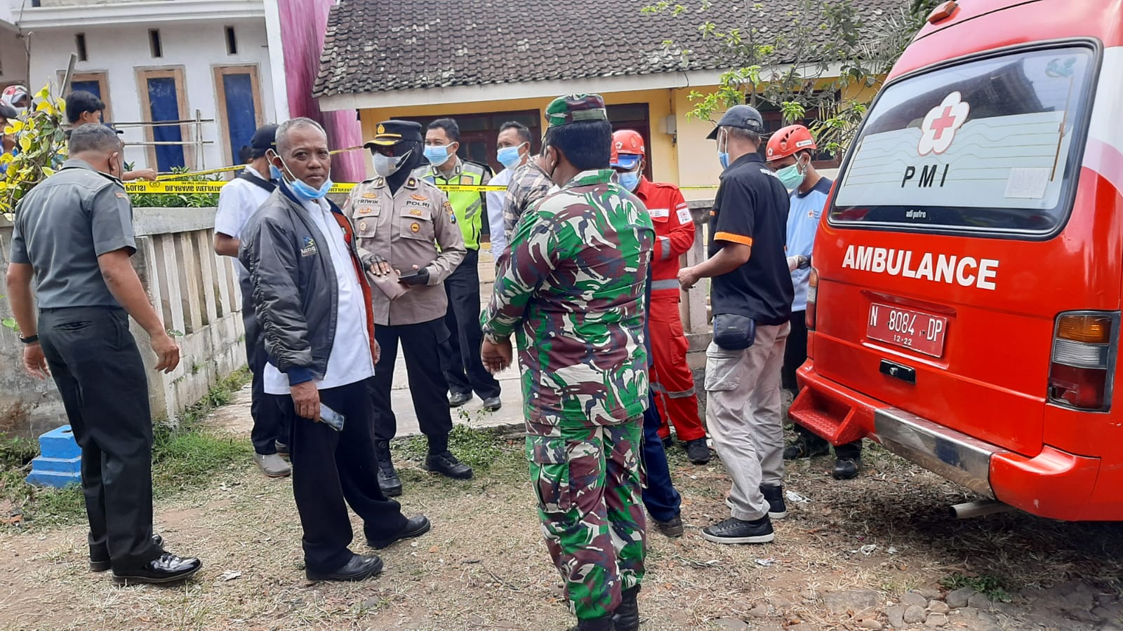 Polres Malang Olah TKP Penemuan Mayat dan Kerangka
