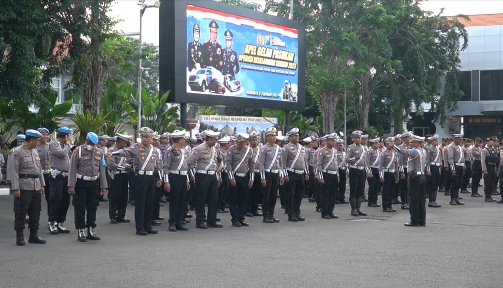 Operasi Keselamatan Semeru 2023, Polrestabes Surabaya Kerahkan 654 Personel