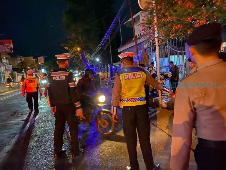 Polres Tulungagung Rutin Gelar Razia Malam, Puluhan Motor Brong Kembali Diamankan