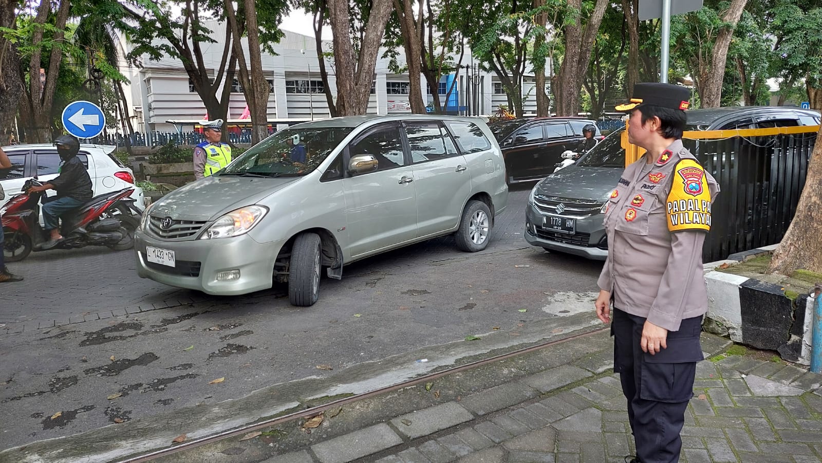 Polsek Tenggilis Mejoyo Buka Penitipan Kendaraan Gratis Bagi Pemudik