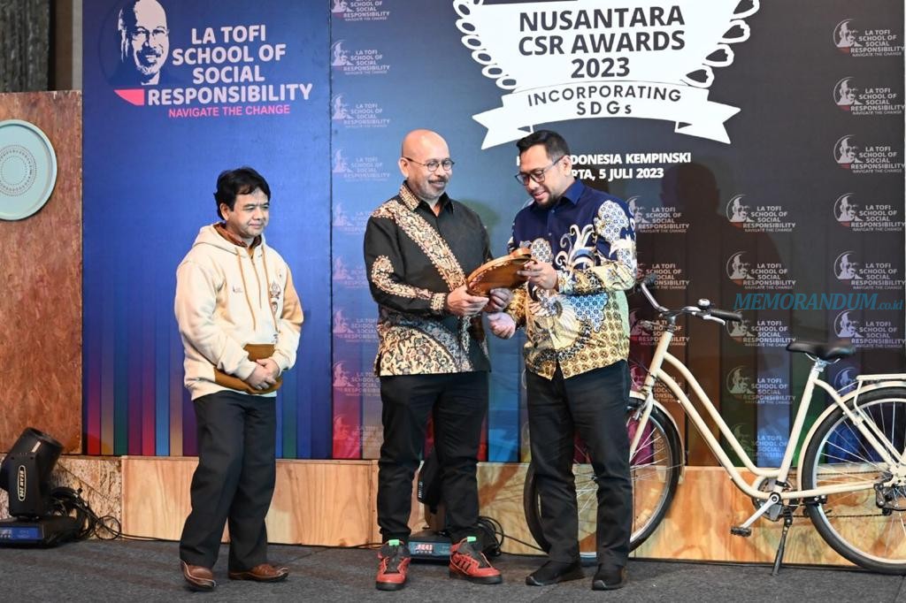 SIG Sabet Predikat Platinum di Nusantara CSR Awards 2023
