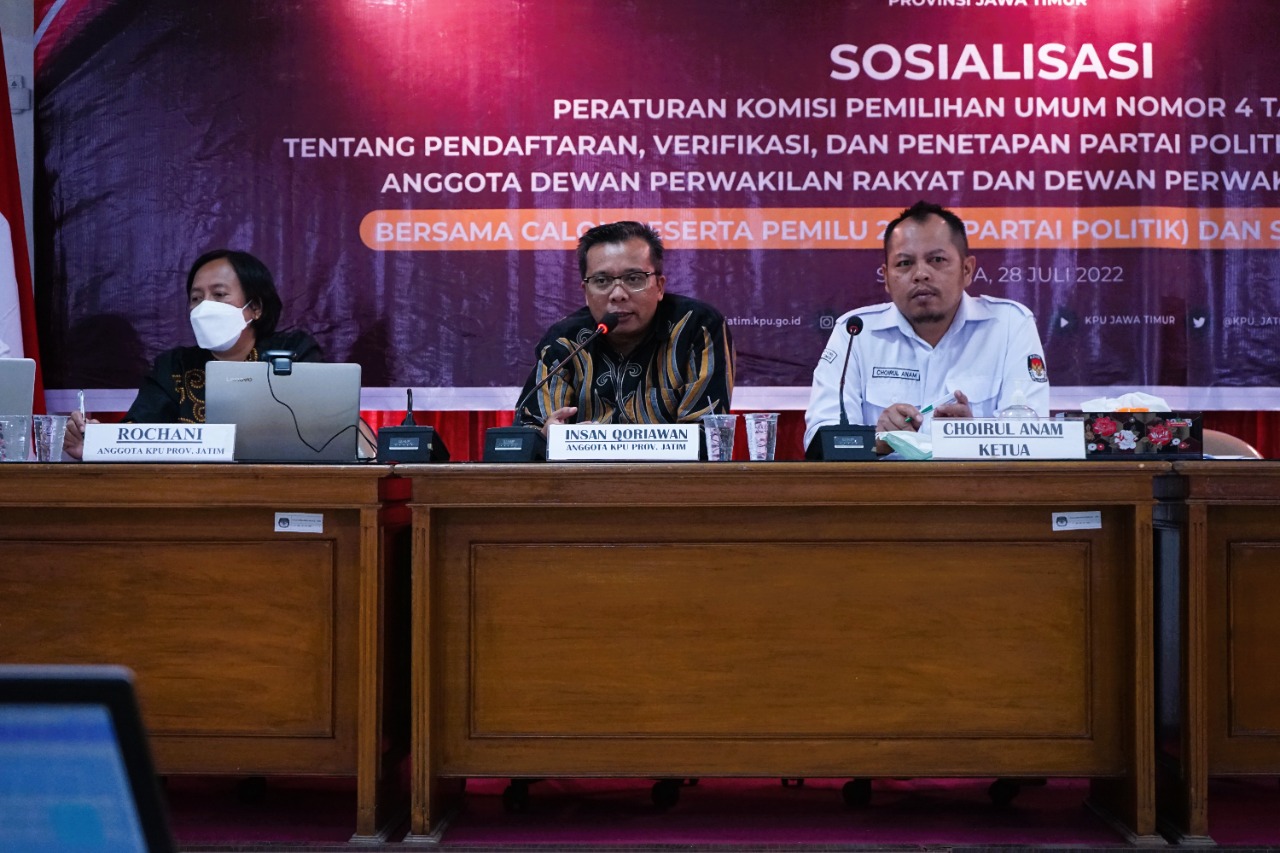 Tahapan Pendaftaran Parpol Peserta Pemilu 2024 Diawali 1 Agustus