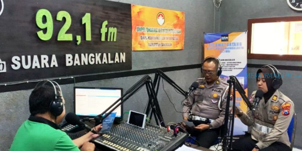 Satlantas Polres Bangkalan Masif Sosialisasikan Pemberlakuan Tilang Manual