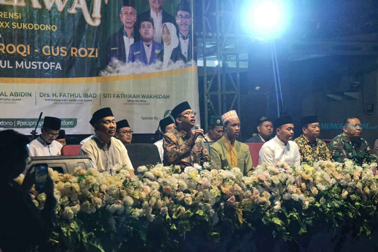 Sukodono Bersholawat Momentum Kesuksesan Regenerasi IPNU-IPPNU
