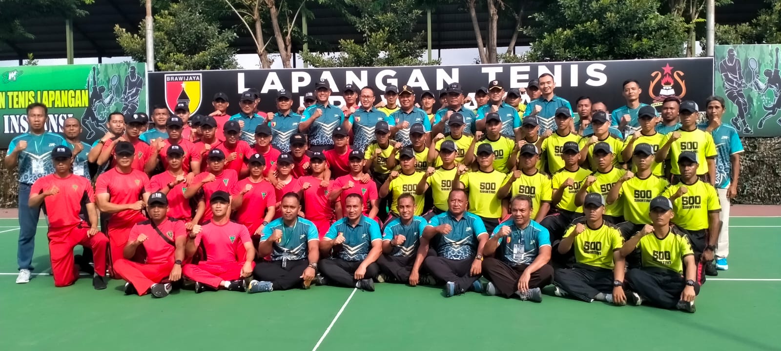 16 Instansi Ikuti Tenis Piala Pangdam V/Brawijaya 2023