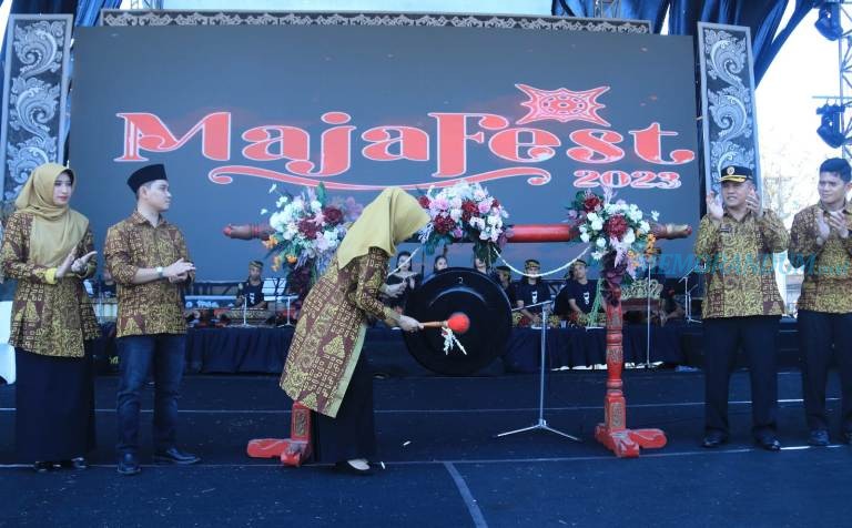 MajaFest 2023 Resmi Dibuka Bupati Mojokerto, Bangkitkan Ekonomi dan Budaya